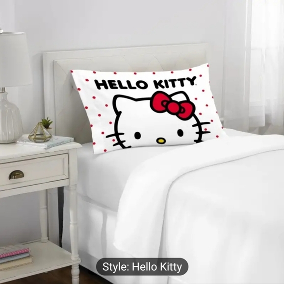 SANRIO Hello Kitty Plush Pillowcase Only One Pillowcase New - Picture 4 of 8